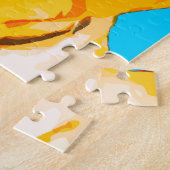 Golden Retriever Art Legpuzzel (Zijkant)