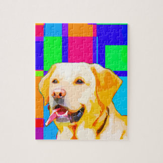 Golden Retriever Art Legpuzzel