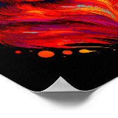 Golden Retriever Art Rtrait For Dog Owners  Poster (Hoek)