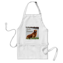 Golden Retriever Art Standaard Schort