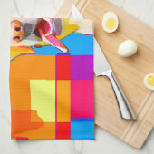 Golden Retriever Art Theedoek (Quarter Fold)