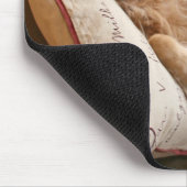 Golden Retriever Aslaap on Pillow Muismat (Hoek)