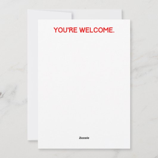 Golden Retriever Ate Naughty List kerstflat Feestdagenkaart (Achterkant)