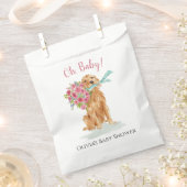 Golden Retriever Baby shower Treat Bag Bedankzakje (Geknipt)