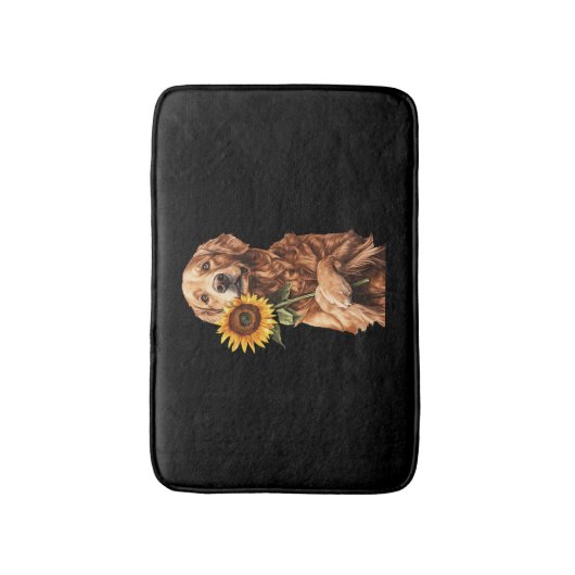 Golden Retriever    Badmat (Voorkant Verticaal)