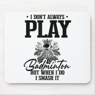 Golden Retriever Badminton Player Shuttle Muismat