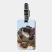 Golden Retriever Bagagelabel (Voorkant verticaal)