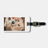 Golden Retriever-bagagelabel Bagagelabel (Voorkant horizontaal)