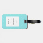 Golden Retriever Bagagelabels (Achterkant horizontaal)