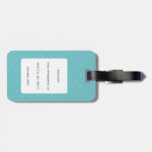 Golden Retriever Bagagelabels (Achterkant horizontaal)