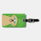 Golden Retriever Bagagelabels (Voorkant horizontaal)