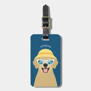 Golden Retriever Bagagelabels