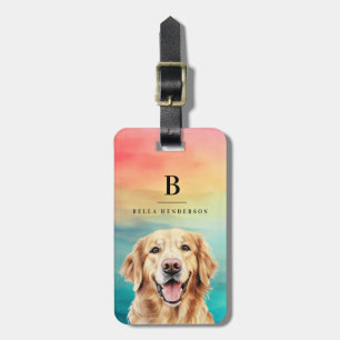 Golden Retriever Bagagelabels