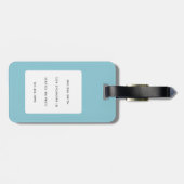 Golden Retriever Bagagelabels (Achterkant horizontaal)