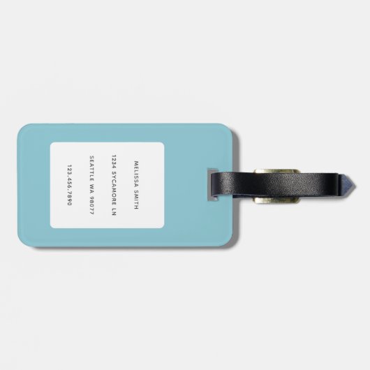 Golden Retriever Bagagelabels (Achterkant horizontaal)