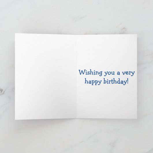 Golden Retriever Ballon Verjaardag Kaart (Binnen)