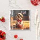 Golden Retriever basketbalspeler Servet (Insitu)