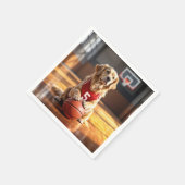 Golden Retriever basketbalspeler Servet (Hoek)