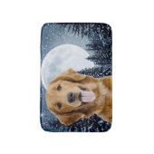 Golden Retriever Bath Mat (Voorkant Verticaal)