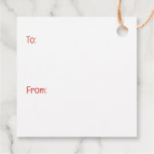 Golden Retriever Beach Dog Bedankjes Labels (Achterkant)