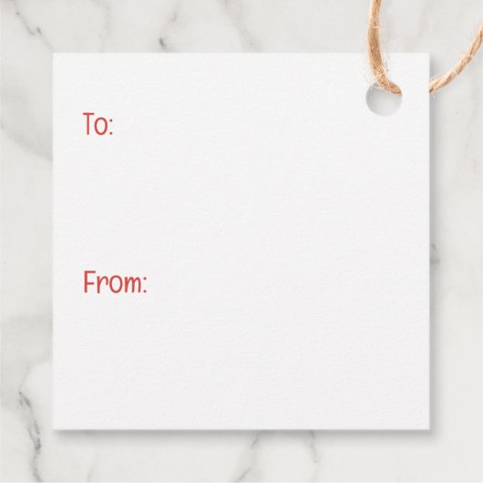 Golden Retriever Beach Dog Bedankjes Labels (Achterkant)