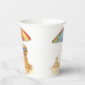 Golden Retriever Beach Dog Papieren Bekers (Links)