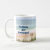 Golden Retriever Beach Mok (Links)