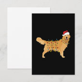 Golden Retriever Bedankkaart (Voorkant / Achterkant)