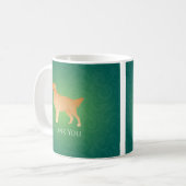 Golden Retriever Bedankt Koffiemok (Voorkant links)