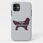 Golden Retriever BFF Case-Mate iPhone Case (Achterkant)