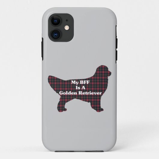 Golden Retriever BFF Case-Mate iPhone Case (Achterkant)