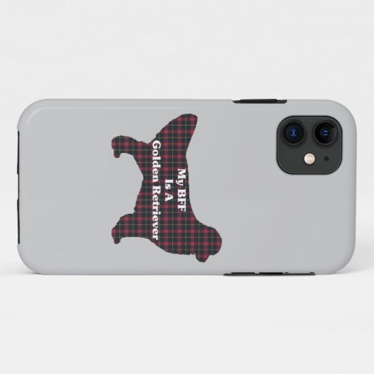 Golden Retriever BFF Case-Mate iPhone Case (Achterkant (horizontaal))