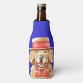 Golden Retriever Bierkoeler (Fles Voorkant)