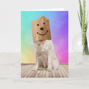 Golden Retriever Birthday Humor Kaart