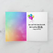 Golden Retriever Birthday Humor Kaart (Binnen)