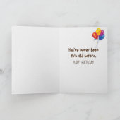 Golden Retriever Birthday Humor Kaart (Binnen)