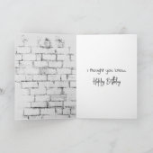 Golden Retriever Birthday Humor Kaart (Binnen)