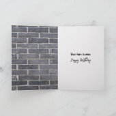 Golden Retriever Birthday Humor Kaart (Binnen)