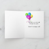 Golden Retriever Birthday Humor Kaart (Binnen)