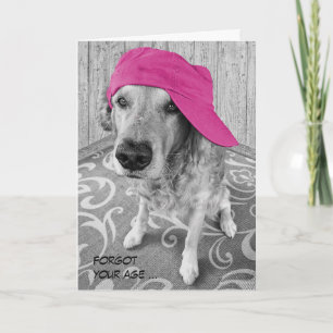Golden Retriever Birthday Kaart