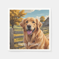Golden Retriever Birthday