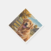 Golden Retriever Birthday Servet (Hoek)