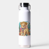 Golden Retriever blijf overal koel Waterfles (Voorkant)