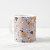 Golden Retriever Bones and Paws Coffee Mug Koffiemok (Voorkant links)