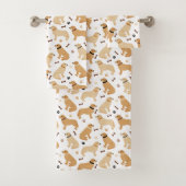 Golden Retriever Botten en paddoekset Bad Handdoek (Insitu)