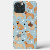 Golden Retriever Botten en pokken Case-Mate iPhone Case (Achterkant)