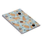 Golden Retriever Botten en pokken Notitieboek (Rechterzijde)