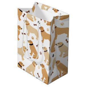 Golden Retriever-Botten en pols Medium Cadeauzakje