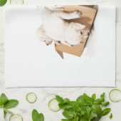 Golden Retriever Box of Fun Theedoek (Gevouwen)