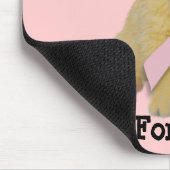 Golden Retriever Breast Cancer Mousepad Muismat (Hoek)